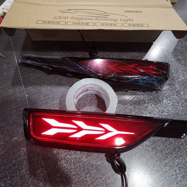 LED Bumper Jazz RS Facelift 2018 Lambo Running Terjangkau