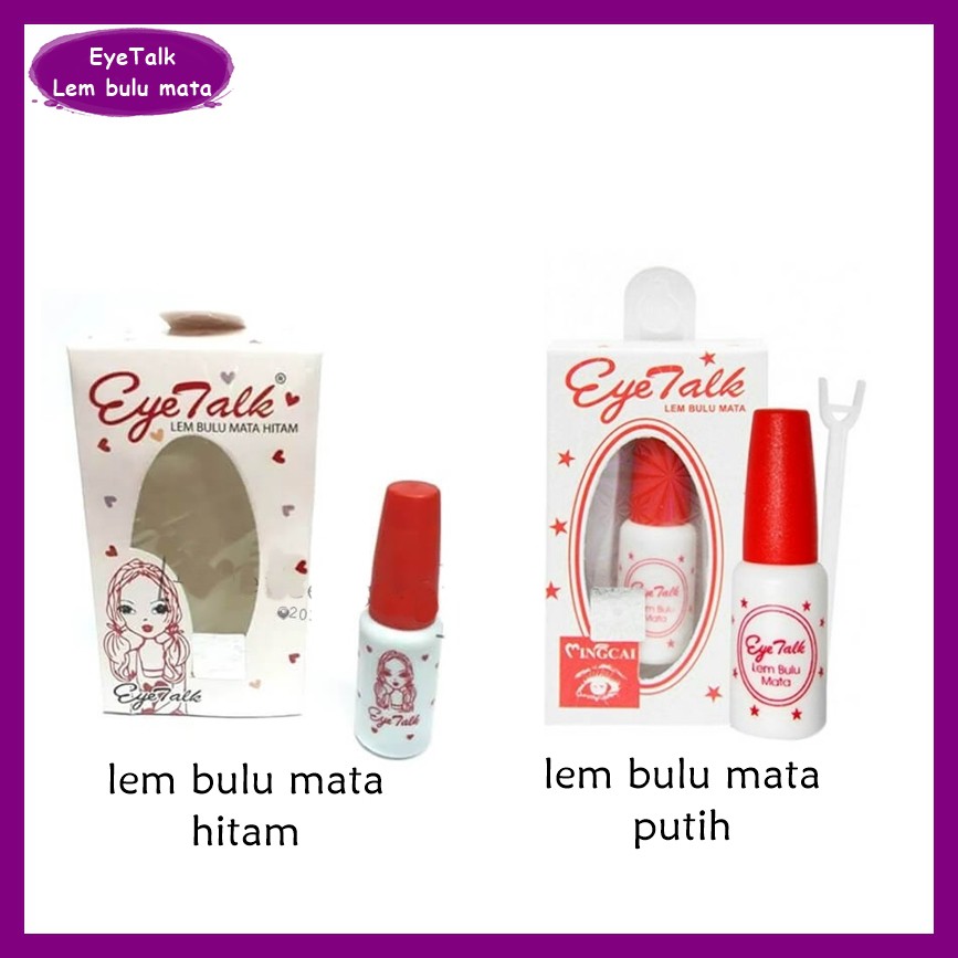 Lem bulu mata/eye talk original BPOM