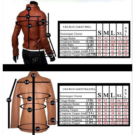 jaket pria semi kulit variasi kain jeans