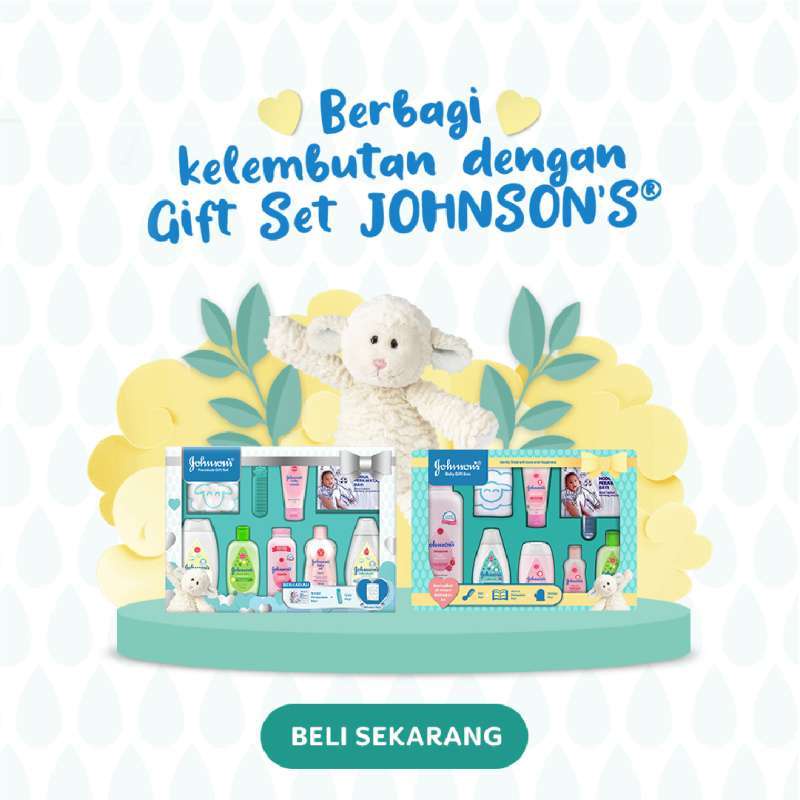 Bisa COD Johnsons Premium Baby Gift Set - Gift Pack Hadiah Bayi - Kado Hadiah Persiapan Lahiran