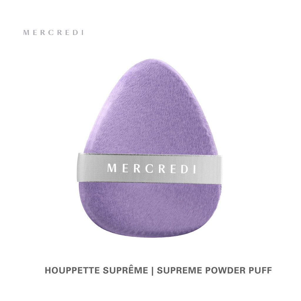 ❤️ MEMEY ❤️ MERCREDI Houppette Supreme Powder Puff | Pizza Puff