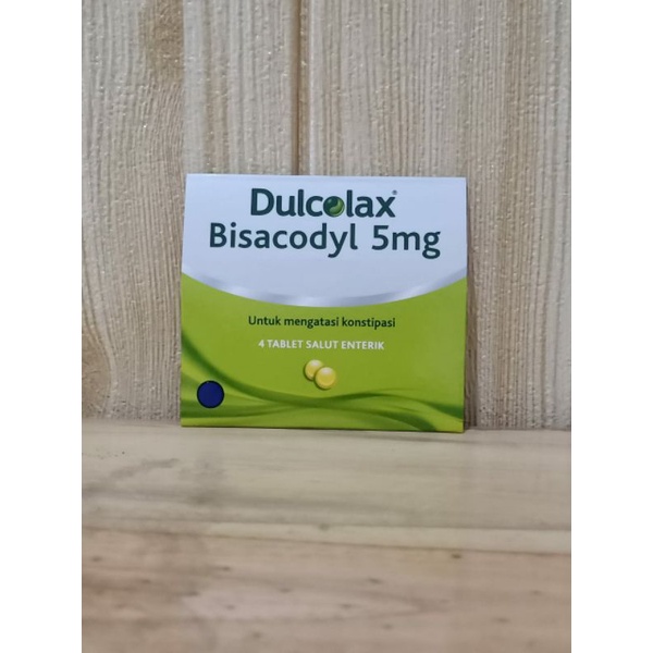 Dulcolax 1 strip isi 4 tablet | Pencahar | Sembelit | Mengatasi Konstipasi |Pelancar Buang Air Besar