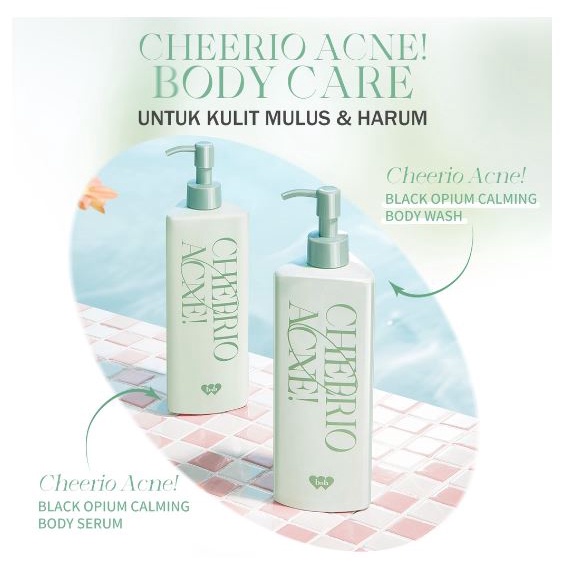 BNB barenbliss Cheerio Acne! Black Opium Calming Body Serum - Skin Barrier Repair with Centella/EMPEROR/