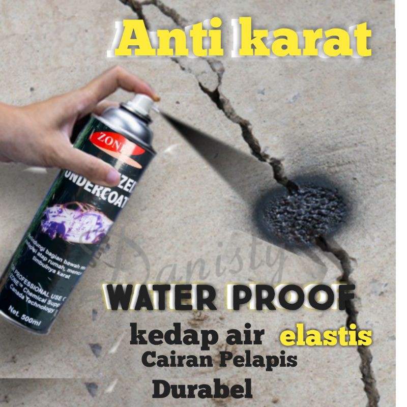 Rubber sealent waterproof kedap air ruberrized pelapis atap rumah bocor kolong mobil kedap