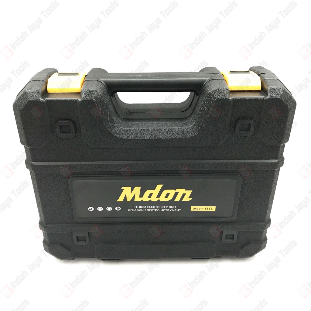 MDON 18TS Cordless Drill Impact Drill 18V Mesin Bor Baterai Besi Beton