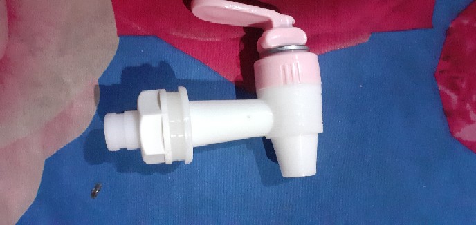 Kenmaster Kran Aqua Pencet Merah