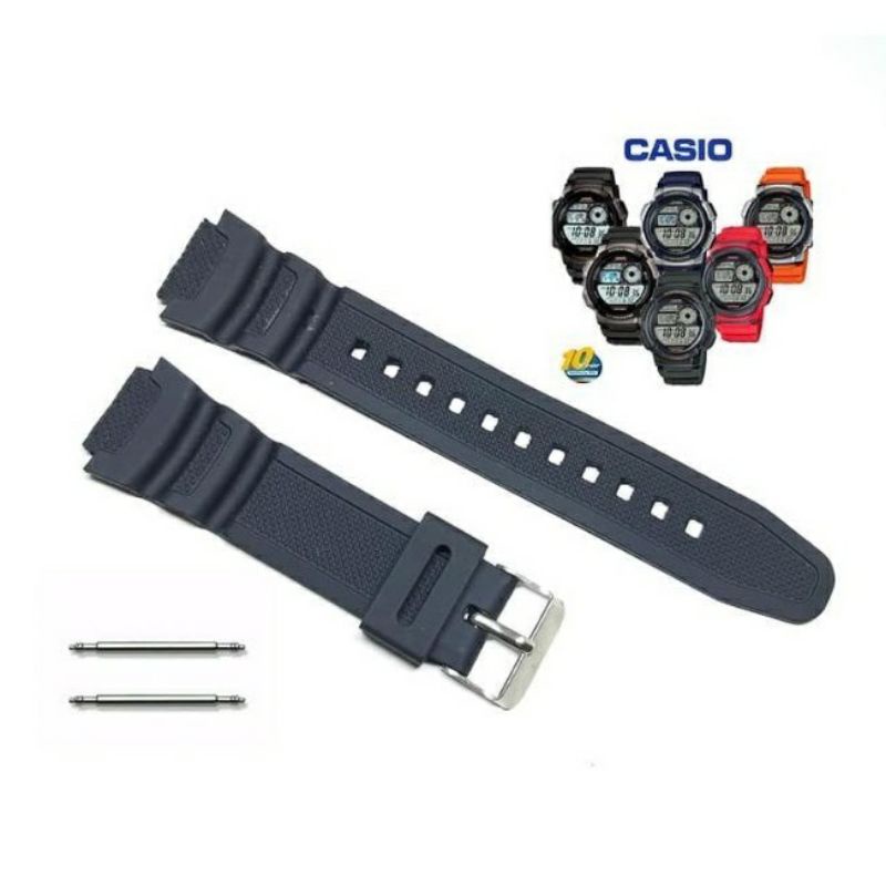 STRAP TALI JAM CASIO AE-1200 WH / AE-1300 WH / 1200 1300 / F-108WH / W-216H 216 H PREMIUM