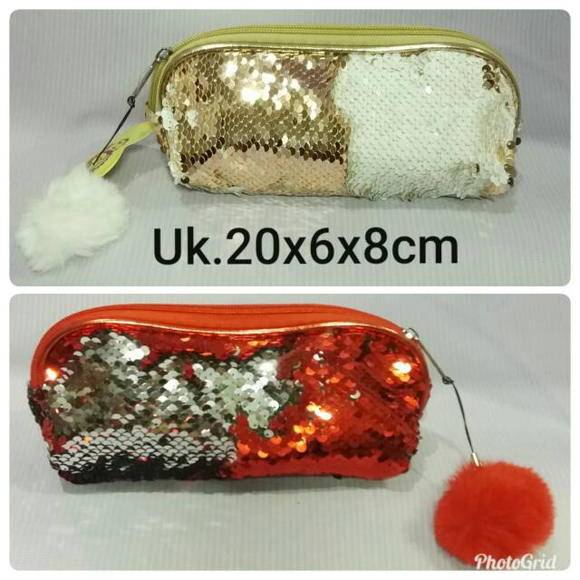 

kotak pensil sequin