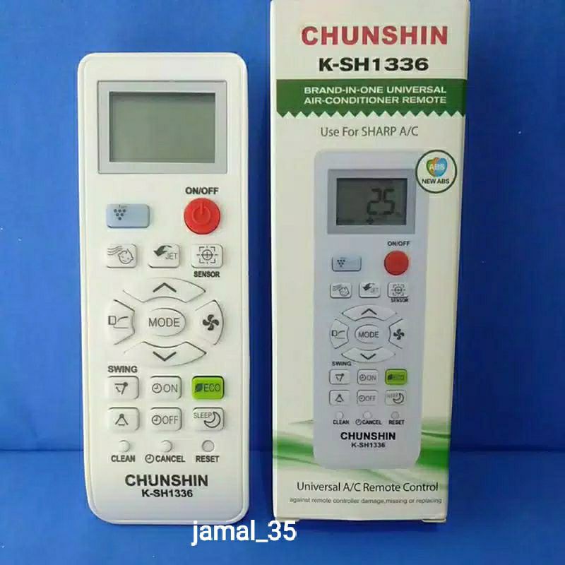 REMOTE REMOT AC SHARP ION PLASMACLUSTER BABY MULTI CHUNSHIN