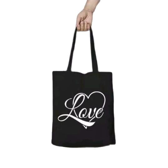 Sanial D1381 ToteBag tote bag custom tas tote wanita kpop murah custom motif DOMMO