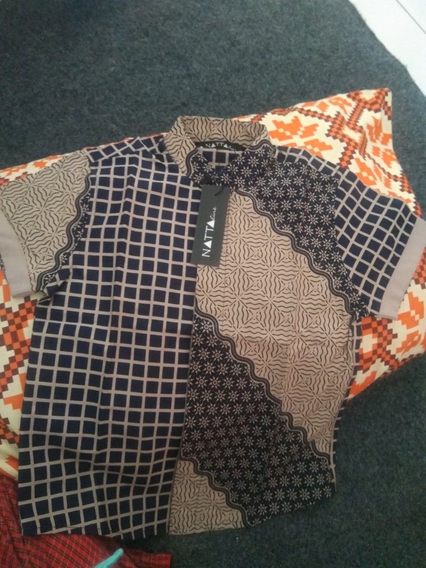 Kemeja Koko Batik Anak Lawasan Series Mix Motif By Natta_line