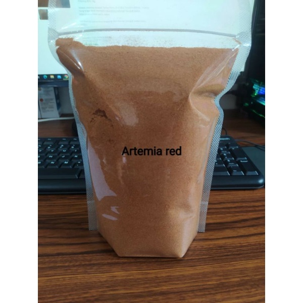 Artemia Red Premium Instant 500 Gram Tanpa Cangkang Tinggal Tabur