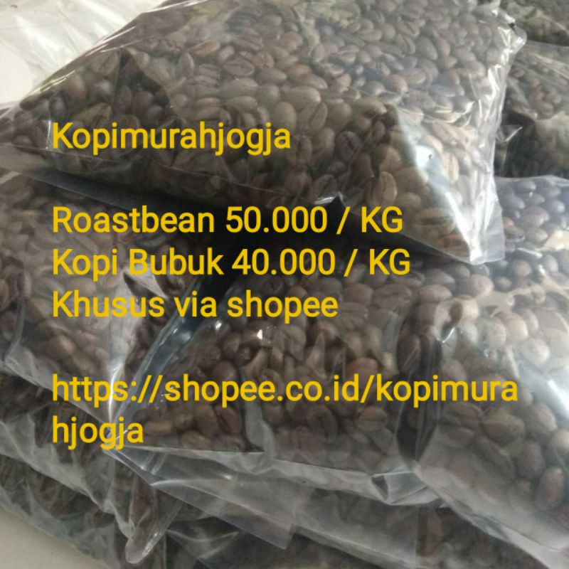 

robusta temanggung roastbean kopi susu kekinian single origin Vietnam drip filter v60 dll