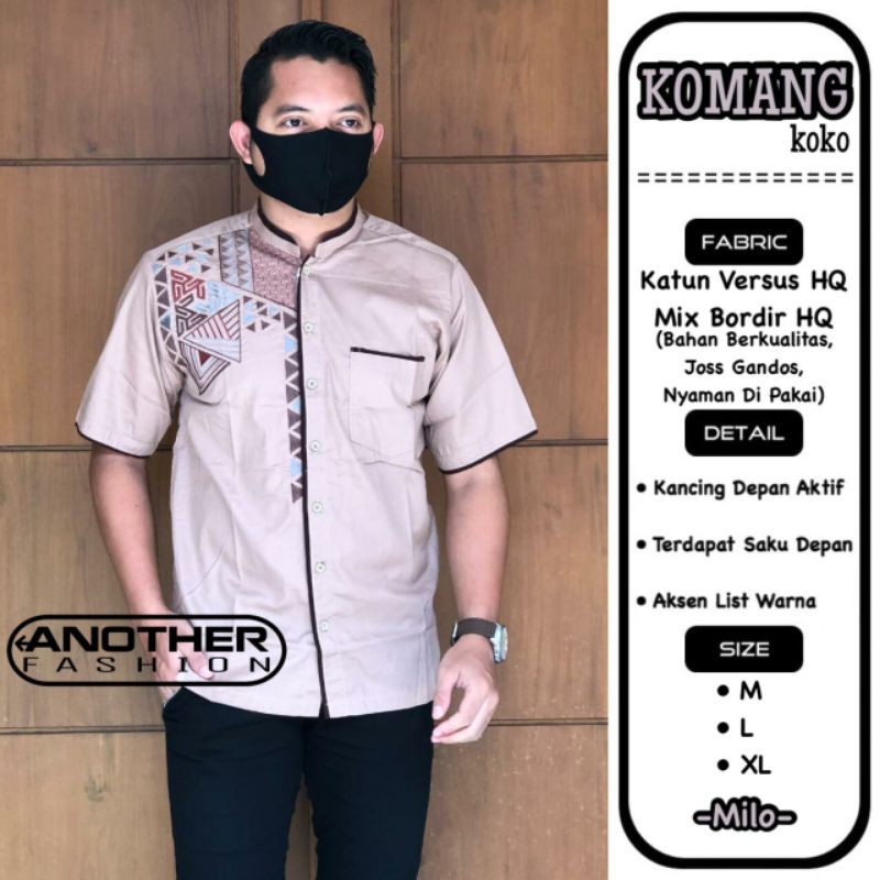 Koko Kurta Kemko komang by another aplikasi bordir baju muslim lebaran 2021