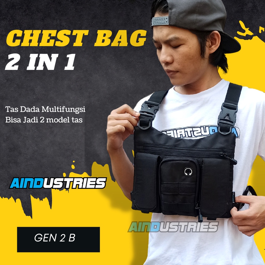 Tas Dada, Chest Bag Dada Tactical, Tas Bahu Dada Pria, Tas Depan Dada, Tas Di Dada, Tas Dada Di Dada