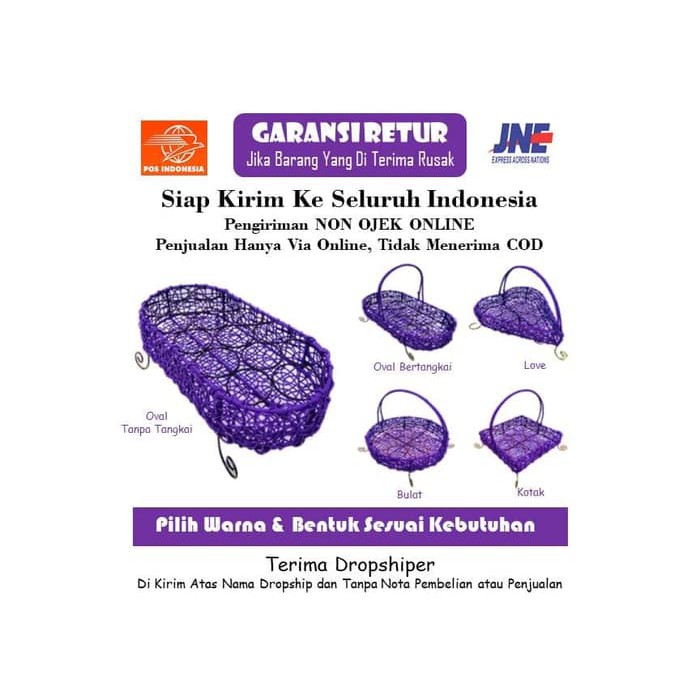 TERMURAH / Keranjang Aqua Rotan Sintetis / Tempat Aqua Rotan Sintetis