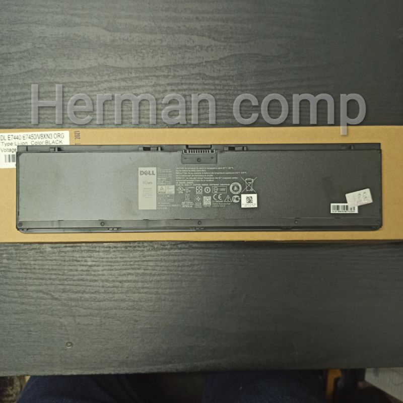 Original Baterai Dell Latitude 14-7000 E7420 E7440 E7450 V8XN3 40WH