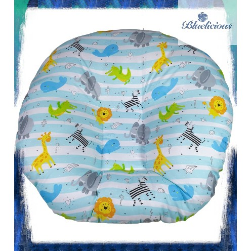 Sofa Bayi - Baby Lounger - Motif Safari