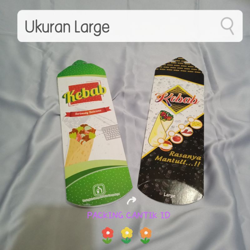 

[packing cantik id] Dus kebab ukuran Large / 5 PCS