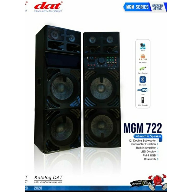 Speker aktif DAT MGM-722