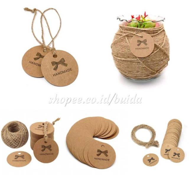 

Tags Hangtag Handmade Ribbon Bow Tie motif Pita Hiasan Bingkisan Parcel Kantong Plastik Dus Box Kue
