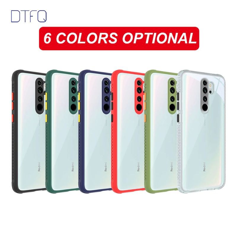 Ume Miqilin Soft Case Transparan Clear Redmi Note 8 Pro - Case Colour No Matte Dove Redmi Note 8pro