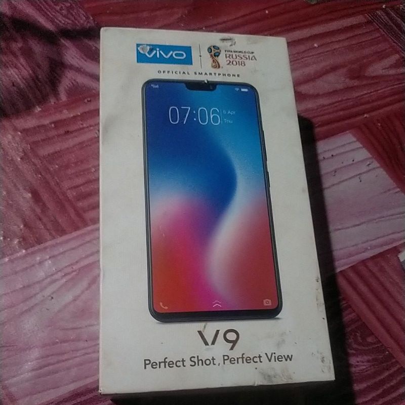 HP VIVO V9 (second/bekas)minus LCD/layar udah dicopot karena pecah,dan carger gak ada