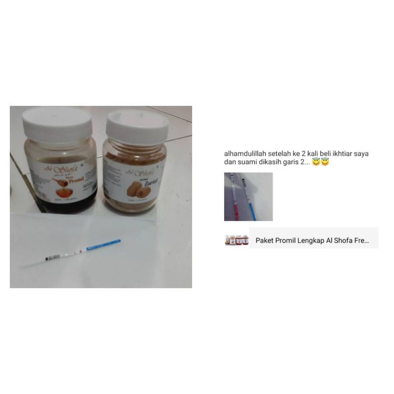 

p4yu Paket Promil Lengkap Al Shofa Free Tespek