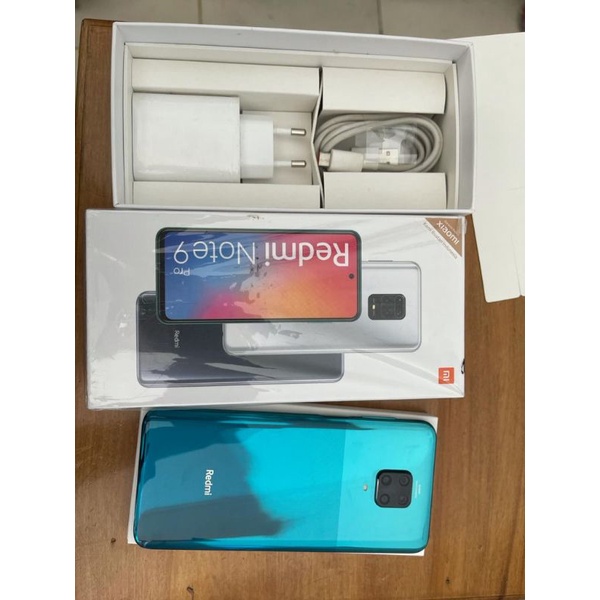 redmi not 9 pro  8/128gb second mulus fuulset original 100%