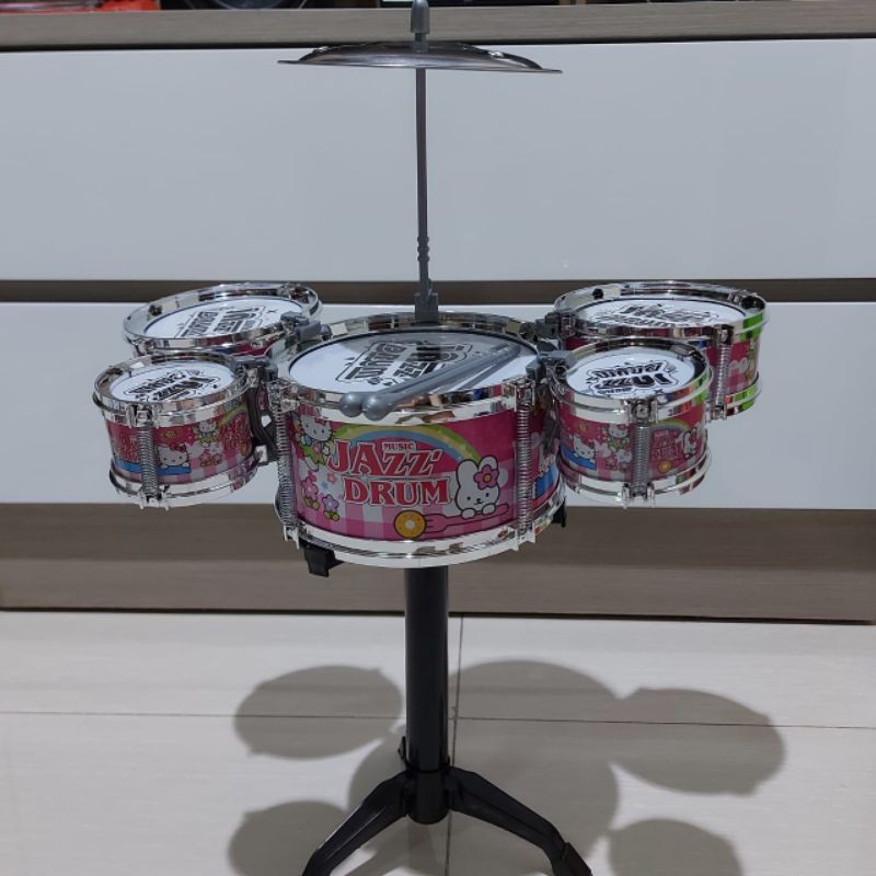 MAINAN EDUKASI, MAINAN DRUM SET ANAK, DRUM SET ANAK