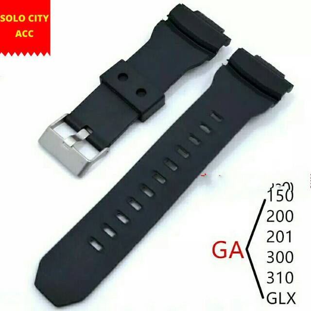 STRAP TALI JAM TANGAN CASIO GA-150 GA150 GA-150 Free Pen