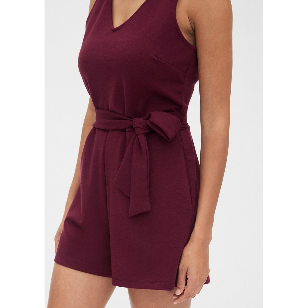 G*p Romper Black n Maroon NO BELT