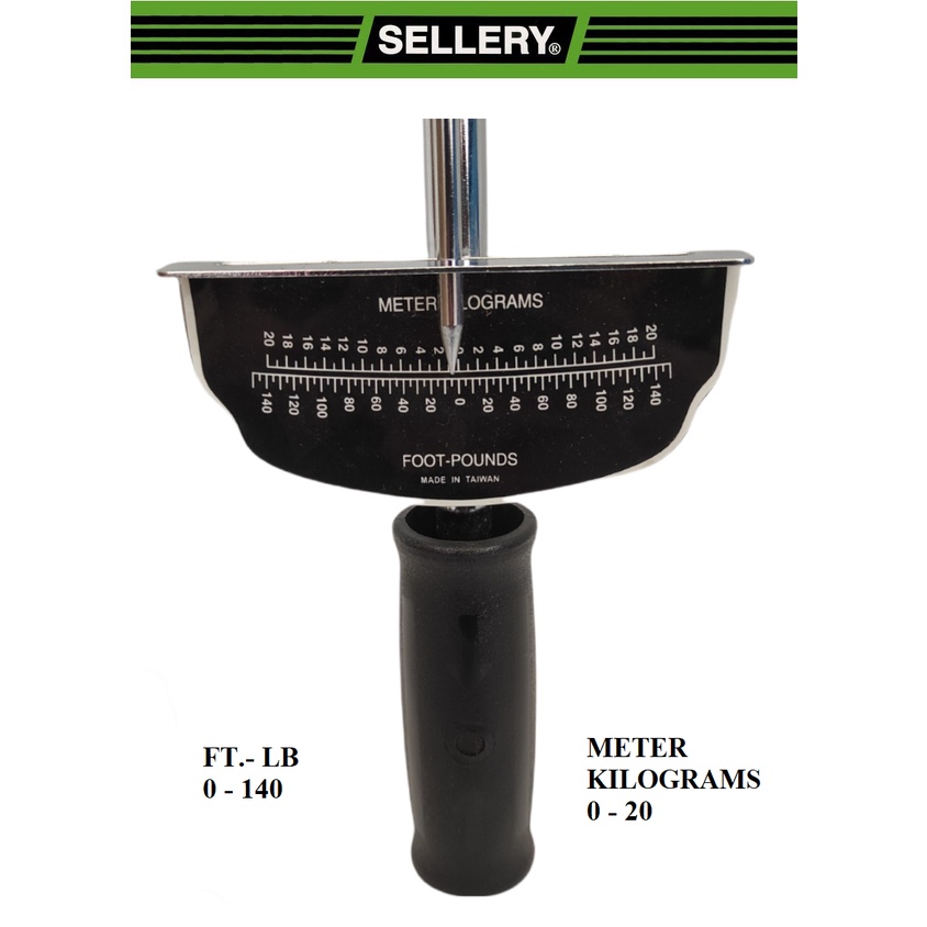 Sellery Kunci Torsi / Torque Wrench 1/2 Inch / Kunci Momen Torsi /  Torsimeter 1/2 Inch Torsi Meter