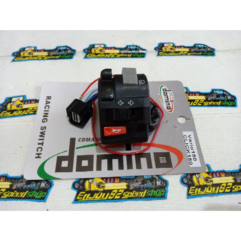 Holder Saklar Kiri Domino Vario 125 - 150 Switch assy saklar vario 125 150 new