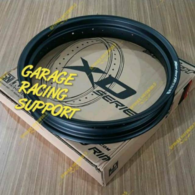 VELG ROSSI SPRINT XD 185 250 300 350 X 17 BLACK DOFF   *
