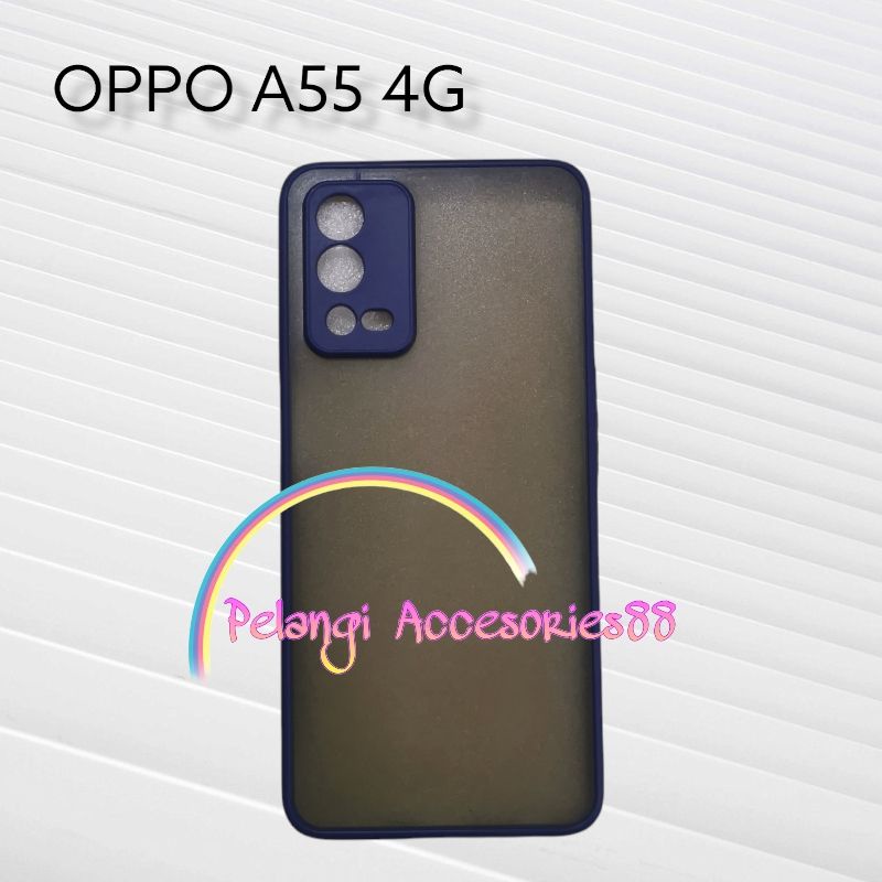 CASE OPPO A55 4G SOFTCASE CASE DOVE CASE FULL COLOUR