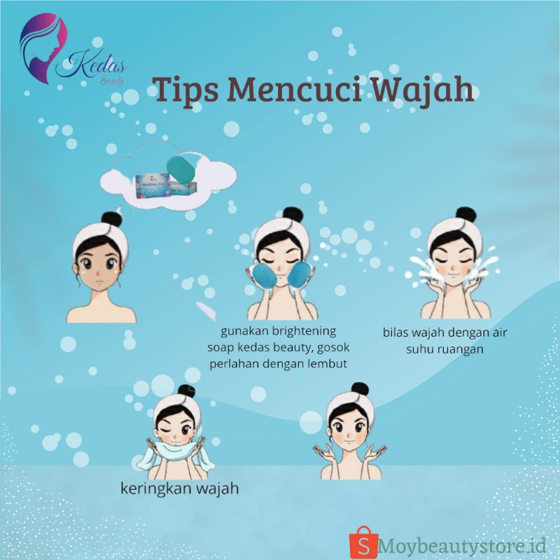 [ORIGINAL] SABUN KEDAS BEAUTY /KEDAS BEAUTY ORIGINAL BRIGHTENING SOAP KEDAS BEAUTY-2