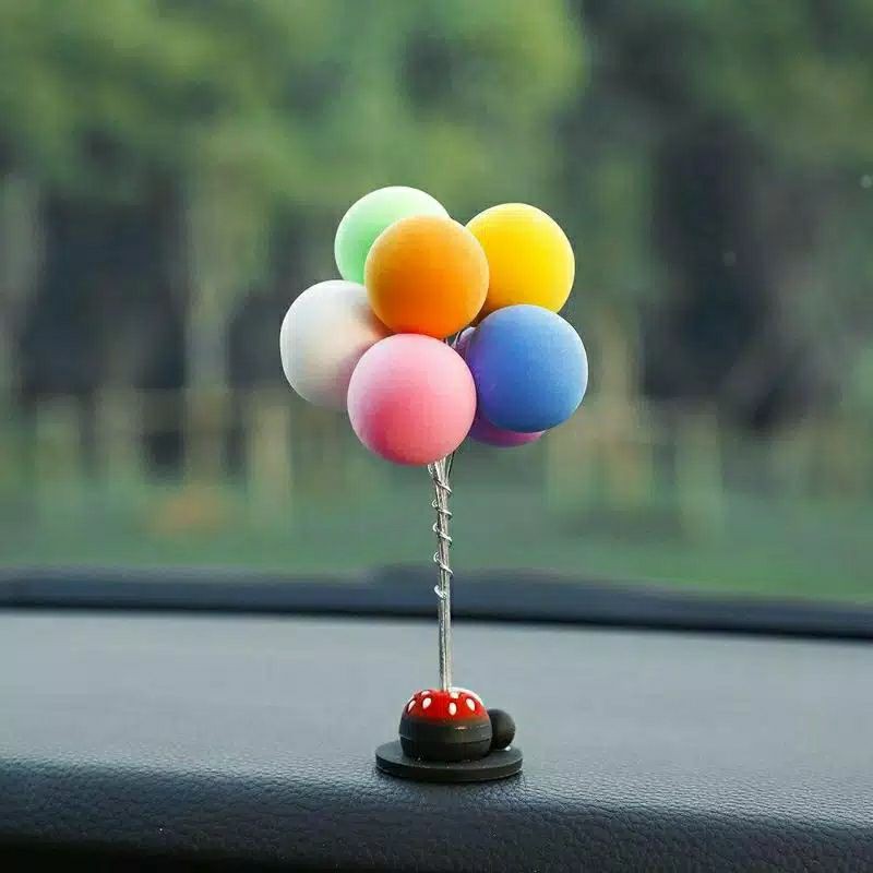 pajangan mobil balon hiasan mobil dasbord balon