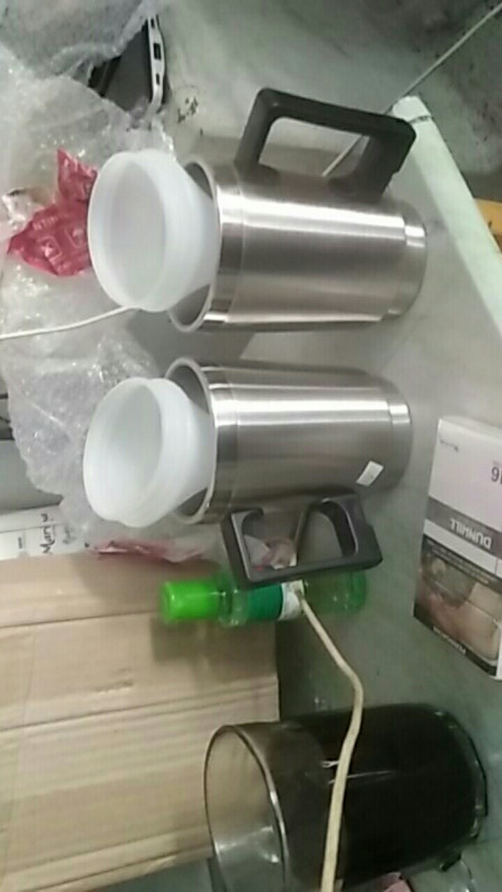 Cangkir Teko Mug Pemanas Nano Burn Coating Healamp