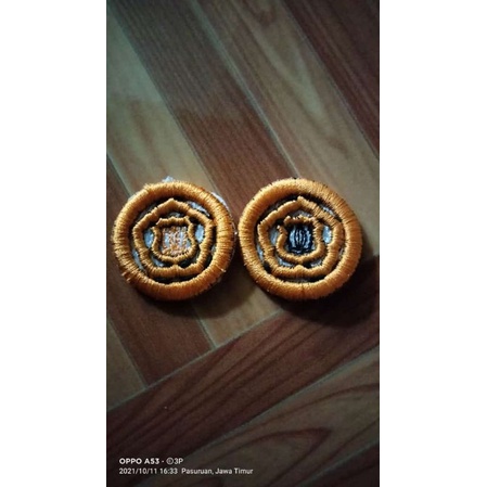 Bordir Timbul Pin Kerah Satpam