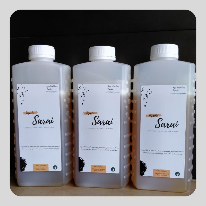 

Madu Sarai | Madu Murni | Pure Raw Honey | Madu Full Nektar | Madu Bersanad