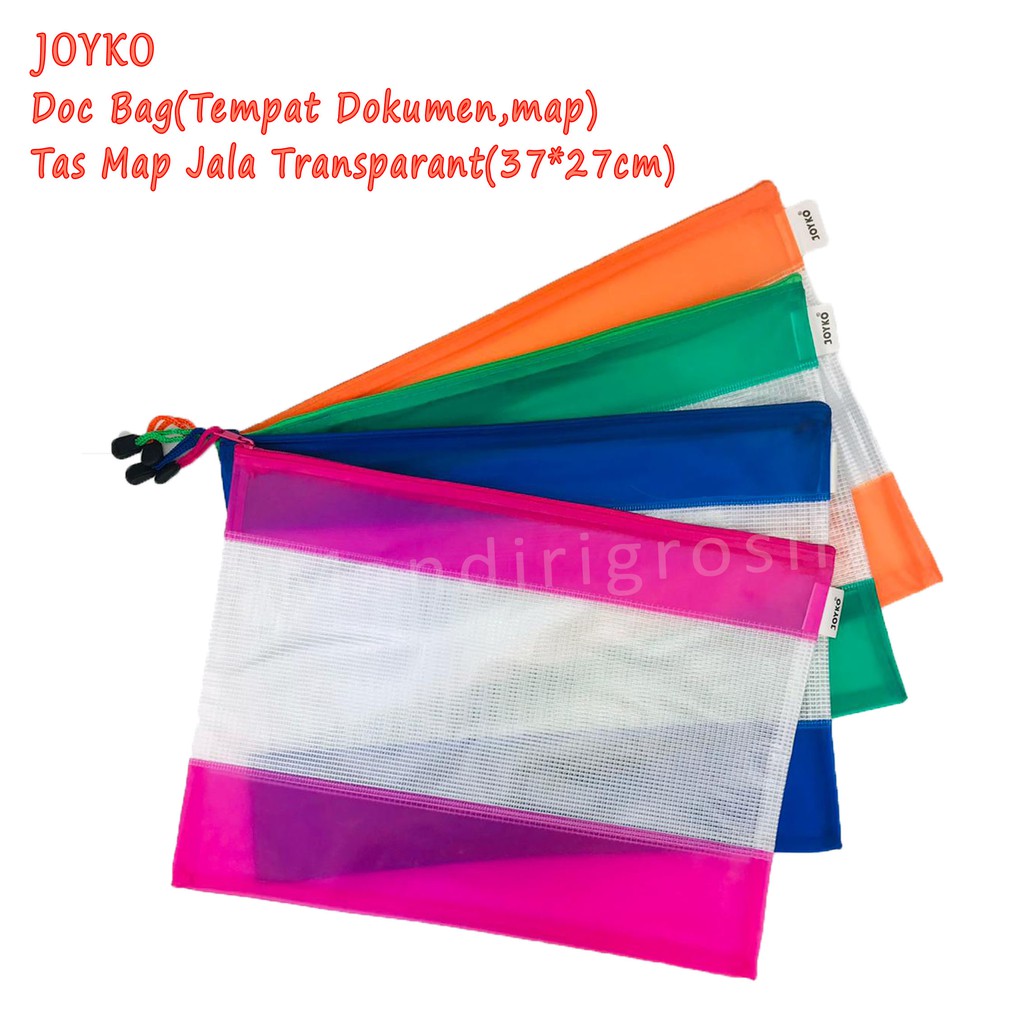 Doc Bag * Joyko * Tas Map Jala * Transparan * DCB-34B4