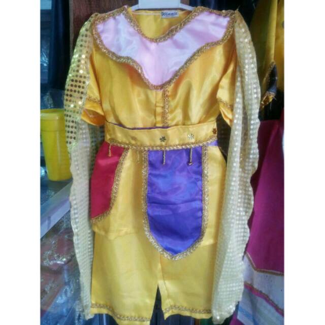 Baju tari merak anak
