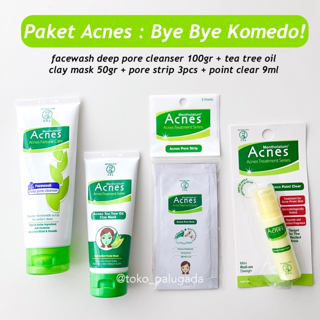 Paket Acnes : Bye Bye Komedo!