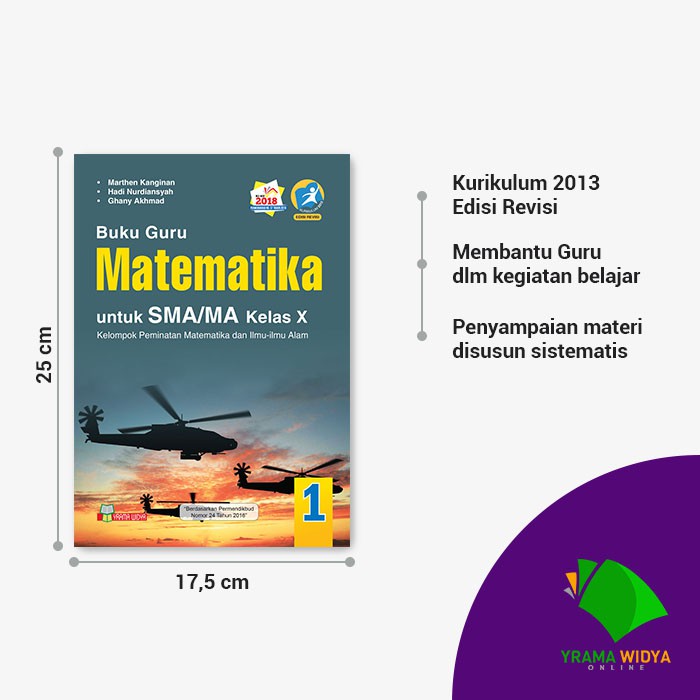 Yrama Widya - Buku Guru Matematika Kelas X Peminatan untuk SMA/MA