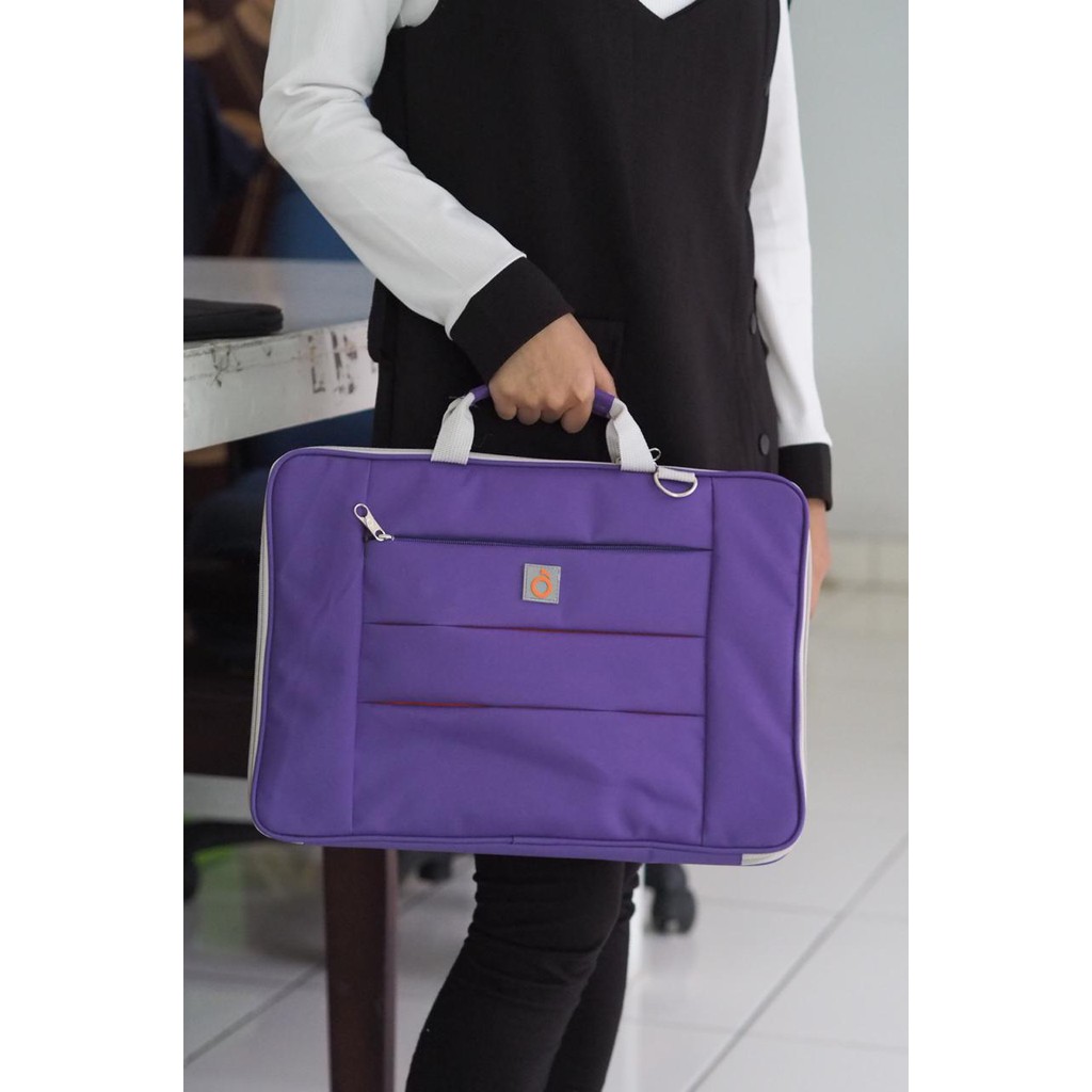 Tas Laptop / case laptop selempang MOHAWK size 12 dan 14 inch code DN79