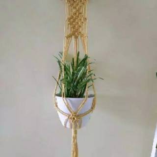 Plants hunger gantungan  pot  bunga  hanger macrame  hiasan 