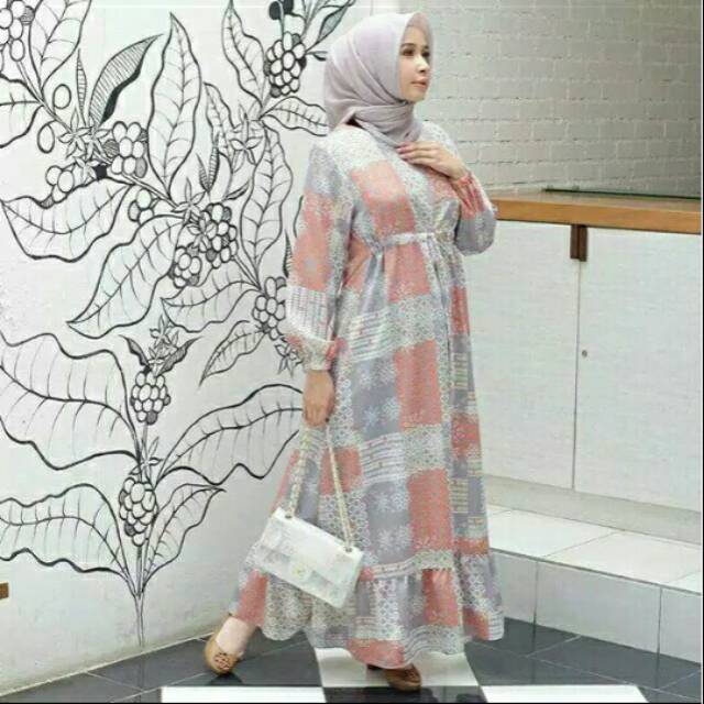 Gamis dress bukan wearing klamby bukan heaven light