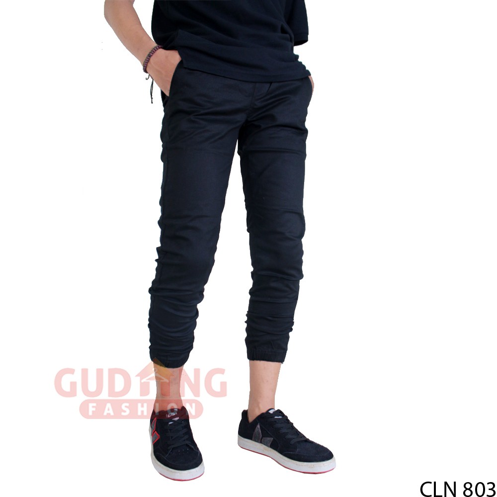 Jogger Pants Celana Panjang Polos Terbaru Pria - CLN 803