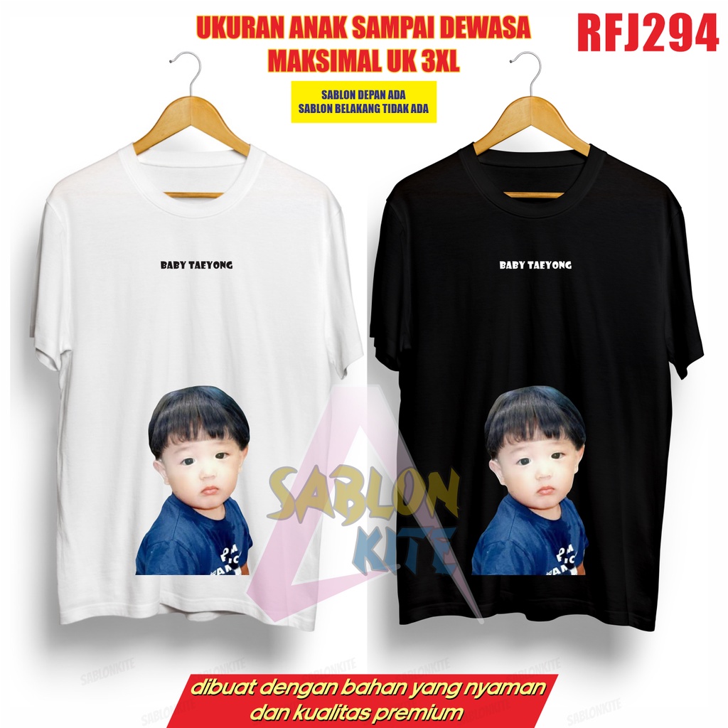 MURAH!!! KAOS BABY JENO JUNGWOO JAEHYUN TAEYONG MARK CHENLE RFJ294 UP TO 3XL